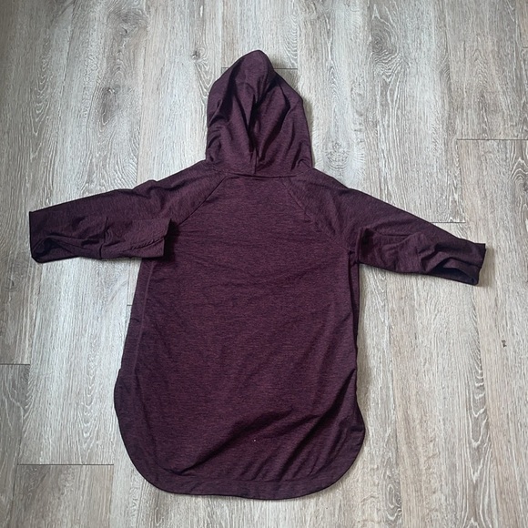 Athleta Uptempo Hoodie in Maroon size small in maroon workout athletic - Picture 8 of 10